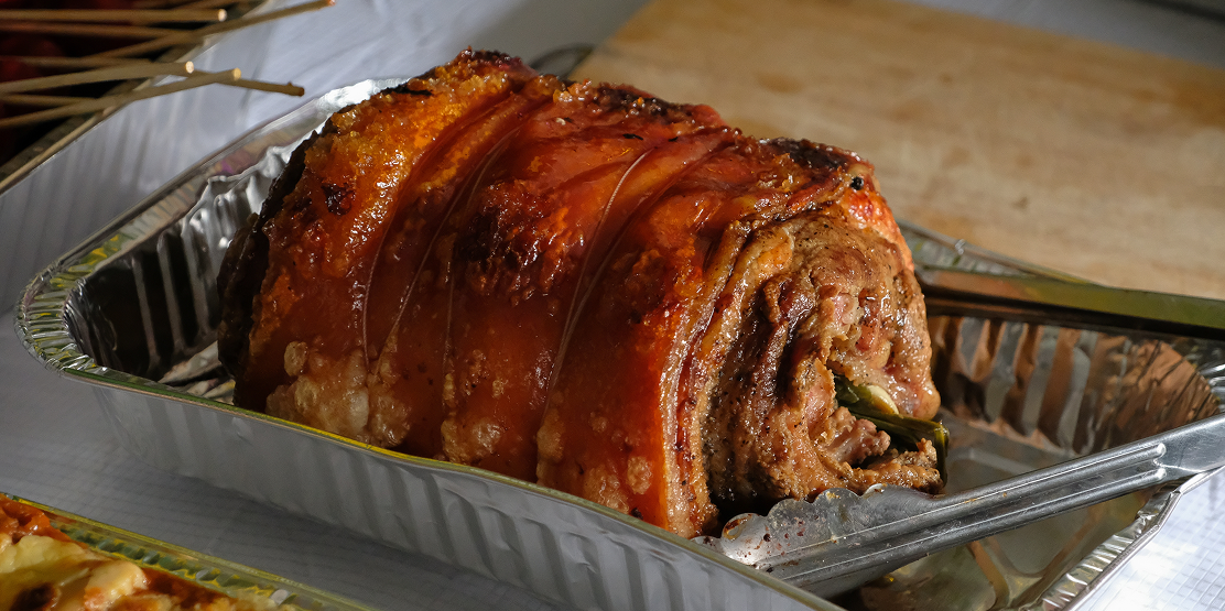 california red and pork belly
